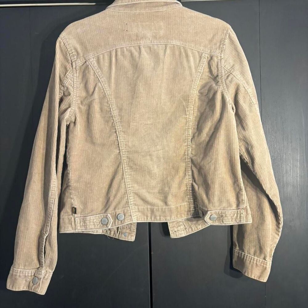 Vintage Todd Oldham Brown/Tan Corduroy Jacket - Size S/M (Air Force Patch) - Picture 5 of 5